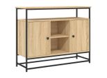 Syfax™ Credenza Rovere Sonoma 100X35X80 Cm In Legno Multistrato