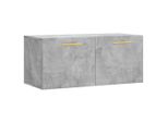Syfax™ Mobile A Parete Grigio Cemento 80X36,5X35 Cm Legno Multistrato