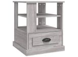 Syfax™ Tavolino Grigio Sonoma 50X50X60 Cm In Legno Multistrato