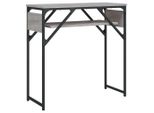 Syfax™ Tavolo Consolle Ripiano Grigio Sonoma 75X30X75Cm Multistrato