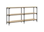 Syfax™ Tavolo Consolle Rovere Sonoma 150X29X75 Cm In Legno Multistrato