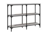 Syfax™ Tavolo Consolle Grigio Sonoma 100X29X75 Cm In Legno Multistrato