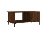 Syfax™ Tavolino Da Salotto Rovere Marrone 90X50X40Cm Legno Multistrato