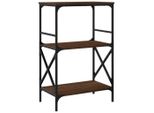 Syfax™ Libreria 3Ripiani Rovere Marrone 59X35X90,5Cm Legno Multistrato