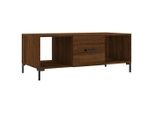 Syfax™ Tavolino Salotto Rovere Marrone 102X50X40 Cm Legno Multistrato