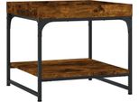Syfax™ Tavolino Salotto Rovere Fumo 49,5X49,5X45 Cm Legno Multistrato