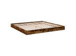Syfax™ Giroletto Senza Materasso Rovere Fumo 180X200 Cm In Truciolato