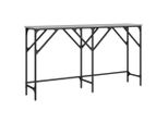 Syfax™ Tavolo Consolle Grigio Sonoma 140X29X75 Cm In Legno Multistrato