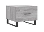 Syfax™ Tavolino Da Salotto Grigio Sonoma 50X50X40 Cm Legno Multistrato