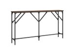 Syfax™ Tavolino Consolle Rovere Marrone 140X23X75 Cm Legno Multistrato