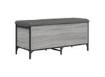 Syfax™ Panca Portaoggetti Grigio Sonoma 102X42X45 Cm Legno Multistrato