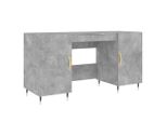 Syfax™ Scrivania Grigio Cemento 140X50X75 Cm In Legno Multistrato