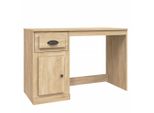Syfax™ Scrivania Cassetto Rovere Sonoma 115X50X75 Cm Legno Multistrato
