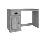 Syfax™ Scrivania Cassetto Grigio Sonoma 115X50X75 Cm Legno Multistrato