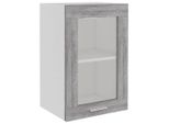 Syfax™ Mobile Pensile “Lyon” Vetro Grigio Sonoma 40X31X60Cm