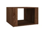 Syfax™ Comodino Rovere Marrone 57X55X36 Cm In Legno Multistrato