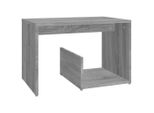 Syfax™ Tavolino Grigio Sonoma 59X36X38 Cm In Legno Multistrato