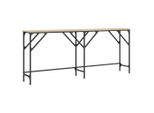Syfax™ Tavolo Consolle Rovere Sonoma 180X29X75 Cm In Legno Multistrato