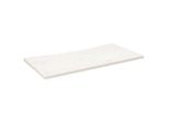 Syfax™ Piano Scrivania Bianco 110X55X2,5 Cm In Legno Massello Di Pino