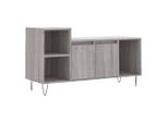 Syfax™ Mobile Tv Grigio Sonoma 100X35X55 Cm In Legno Multistrato