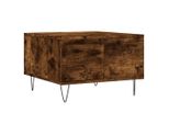 Syfax™ Tavolino Da Salotto Rovere Fumo 55X55X36,5 Cm Legno Multistrato