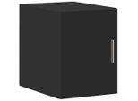 Syfax™ Mobile A Parete Nero 30X42,5X40 Cm In Legno Multistrato