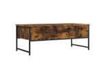 Syfax™ Tavolino Da Salotto Rovere Fumo 101X49X39,5Cm Legno Multistrato