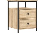Syfax™ Comodino Rovere Sonoma 44X45X60 Cm In Legno Multistrato