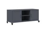 Syfax™ Mobile Tv Antracite 100,5X39X43,5 Cm Acciaio
