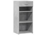 Syfax™ Credenza Grigio Cemento 45X42,5X93 Cm In Legno Multistrato