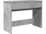 Syfax™ Toeletta Con Specchio Grigio Cemento 100X45X76 Cm