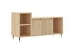 Syfax™ Mobile Per Tv Rovere Sonoma 100X35X55 Cm Legno Multistrato