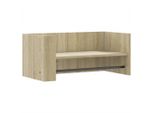 Syfax™ Scaffale Parete Rovere Sonoma 70,5X35X30,5 Cm Legno Multistrato