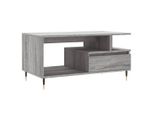 Syfax™ Tavolino Da Salotto Grigio Sonoma 90X49X45 Cm Legno Multistrato