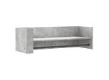 Syfax™ Scaffale A Muro Grigio Cemento 100X35X30,5 Cm Legno Multistrato
