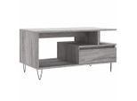 Syfax™ Tavolino Da Salotto Grigio Sonoma 90X49X45 Cm Legno Multistrato