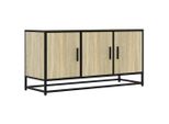 Syfax™ Mobile Tv Rovere Sonoma 100X35X50 Cm Legno Multistrato Metallo