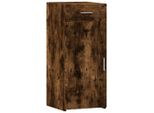 Syfax™ Credenza Rovere Fumo 40X42,5X93 Cm In Legno Multistrato