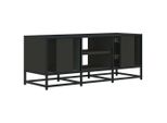 Syfax™ Mobile Porta Tv Nero 100X35X41 Cm In Truciolato E Metallo