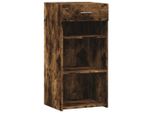 Syfax™ Credenza Rovere Fumo 45X42,5X93 Cm In Legno Multistrato