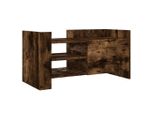Syfax™ Mobile Porta Tv Rovere Fumo 80X35X40 Cm In Legno Multistrato