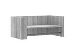Syfax™ Mensola A Muro Grigio Sonoma 70,5X35X30,5 Cm Legno Multistrato