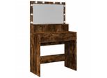 Syfax™ Toeletta Con Led Rovere Fumo 80X41X134,5 Cm