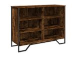 Syfax™ Credenza Rovere Fumo 101X35,5X74,5 Cm In Legno Multistrato