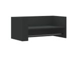 Syfax™ Scaffale A Parete Nero 70,5X35X30,5 Cm In Legno Multistrato
