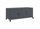 Syfax™ Mobile Tv Antracite 100,5X39X43,5 Cm Acciaio