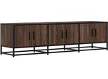 Syfax™ Mobile Tv Rovere Marrone 150X35X41 Cm In Truciolato E Metallo