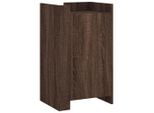 Syfax™ Credenza Rovere Marrone 45X35X75 Cm In Legno Multistrato