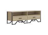 Syfax™ Mobile Tv Rovere Sonoma 122X34X41 Cm In Legno Multistrato