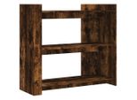Syfax™ Tavolino Consolle Rovere Fumo 100X35X90 Cm In Legno Multistrato